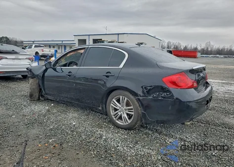 2011 Infiniti G25 Base from USA, damaged, VIN JN1DV6AP9BM830038